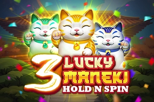 25094 3 lucky maneki hold n spin